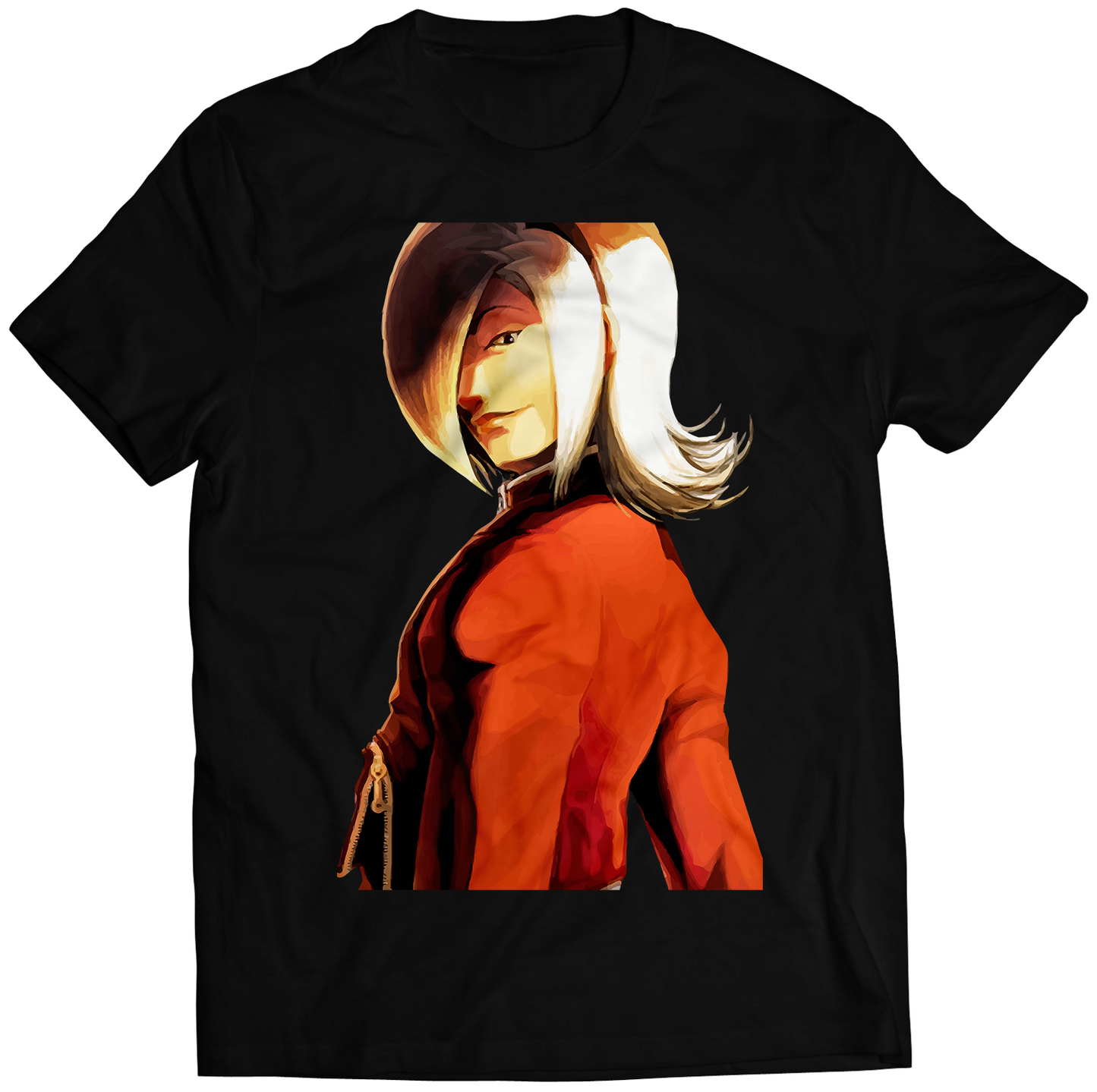 Ash Face KOF2003 Premium Unisex T-shirt (Vectorized Design)