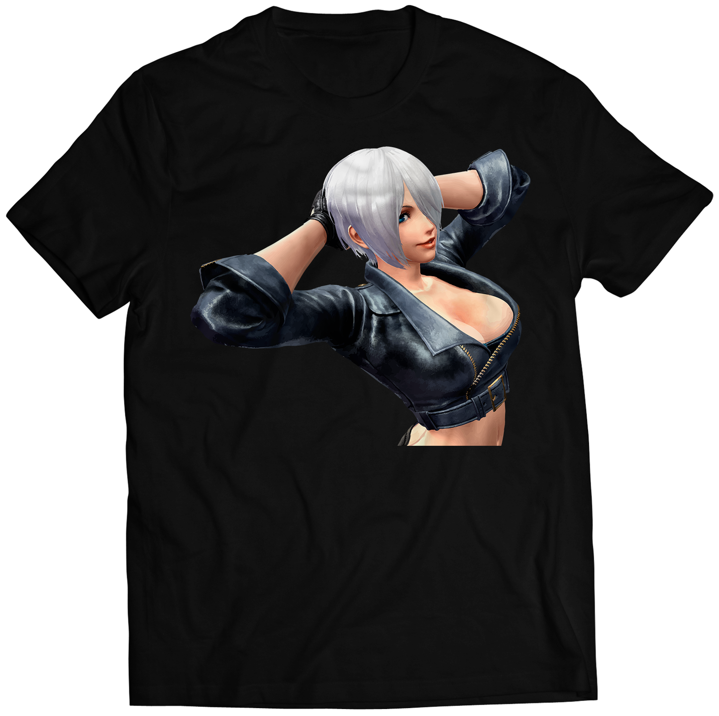 Angel Portrait KOF14 KOF XIV Premium Unisex T-shirt (Vectorized Design)