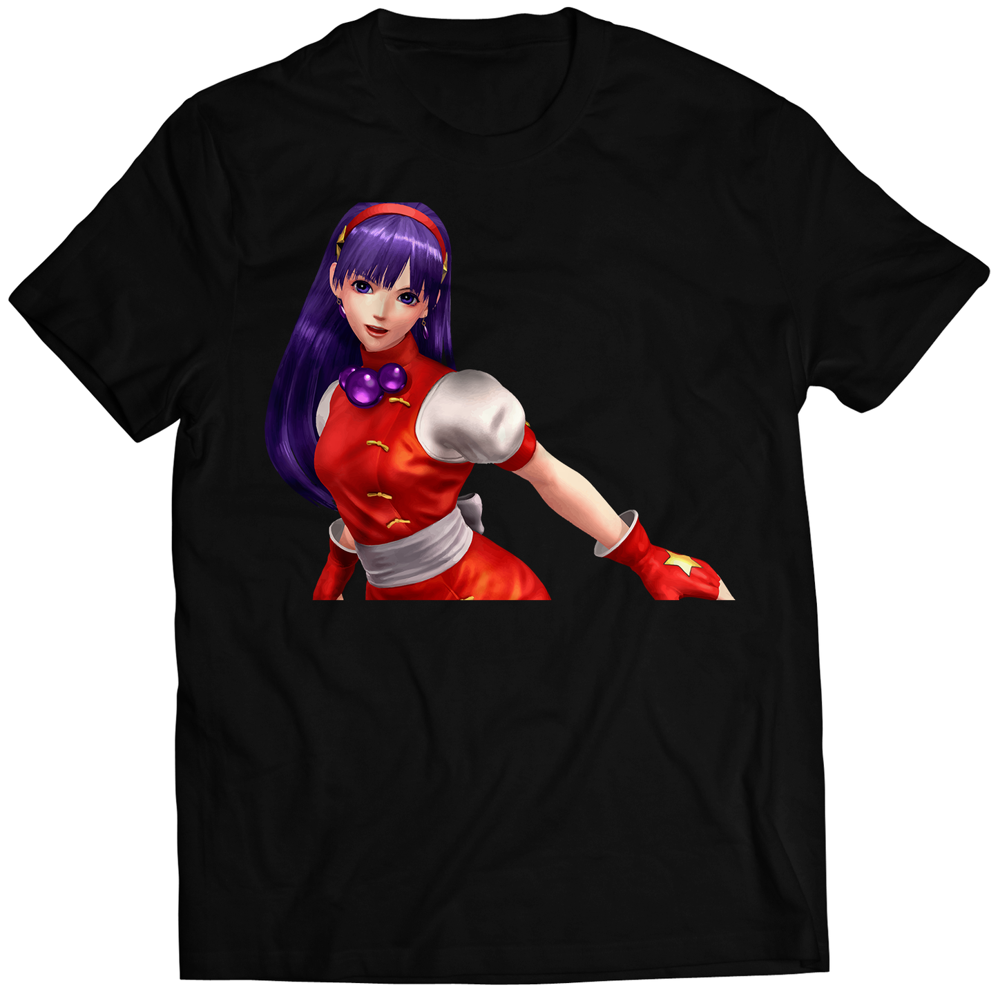 Athena Portrait KOF14 KOF XIV Premium Unisex T-shirt (Vectorized Design)