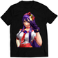 Athena Asamiya Portrait KOF14 KOF XIV Premium Unisex T-shirt (Vectorized Design)