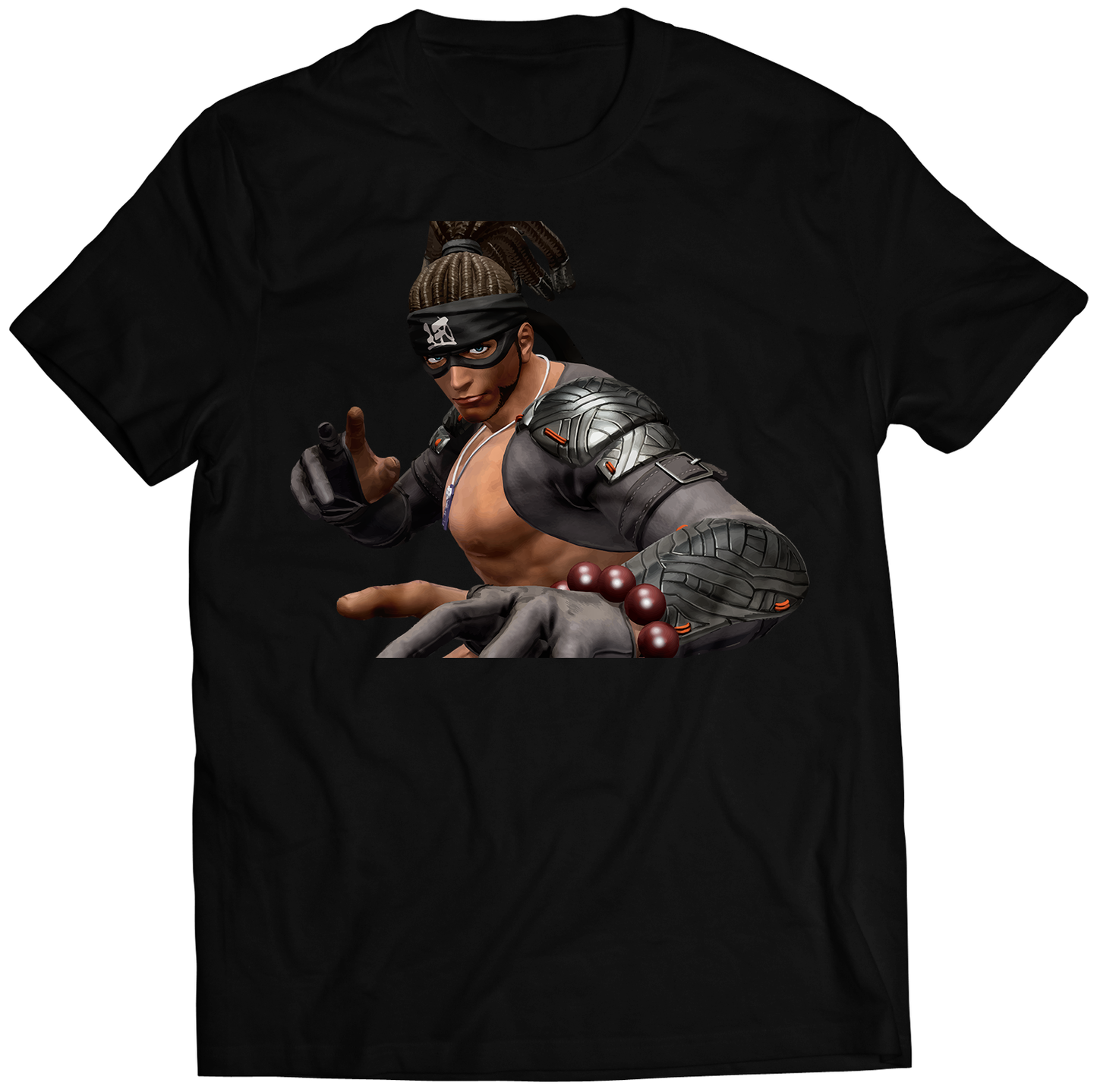 Banderas Portrait KOF14 KOF XIV Premium Unisex T-shirt (Vectorized Design)