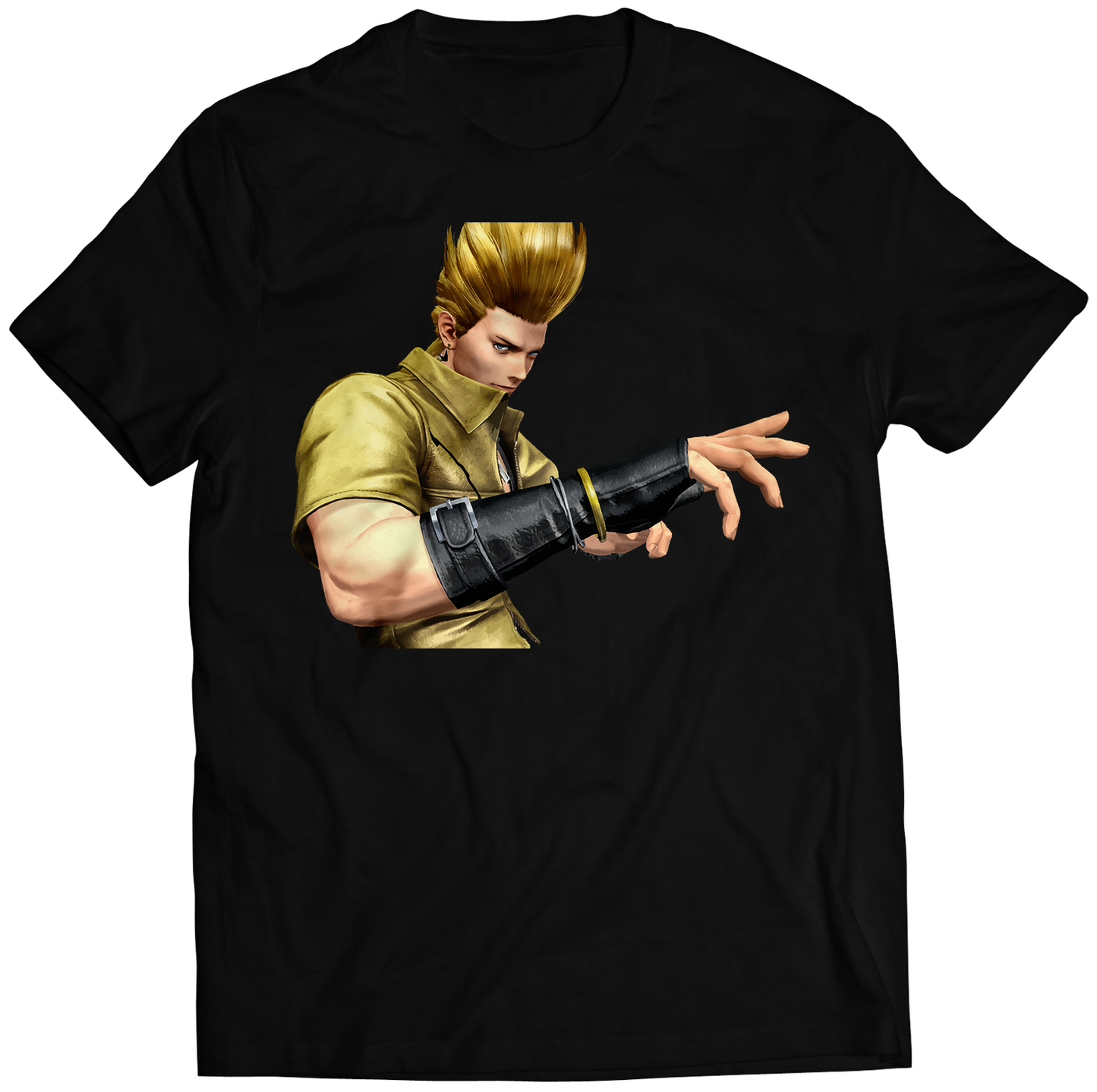 Benimaru Portrait KOF14 KOF XIV Premium Unisex T-shirt (Vectorized Design)