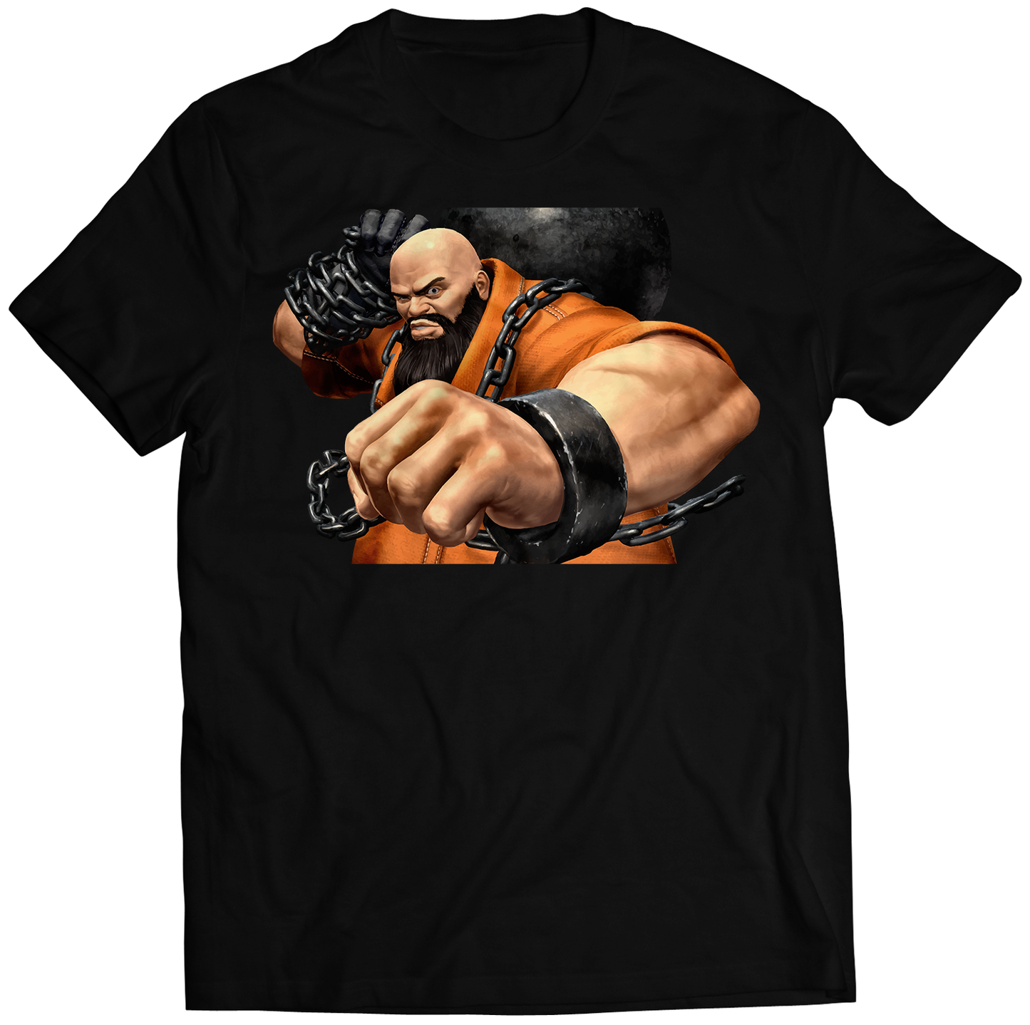 Chang Portrait KOF14 KOF XIV Premium Unisex T-shirt (Vectorized Design)