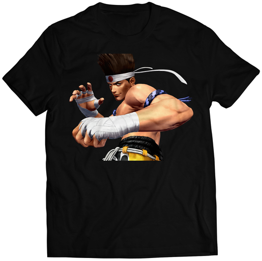 Joe Portrait KOF14 KOF XIV Premium Unisex T-shirt (Vectorized Design)