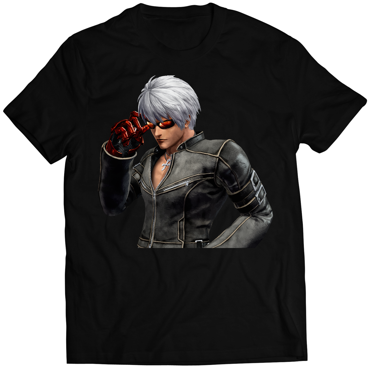 K Portrait KOF14 KOF XIV Premium Unisex T-shirt (Vectorized Design)