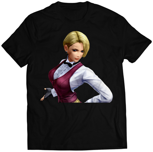 King Portrait KOF14 KOF XIV Premium Unisex T-shirt (Vectorized Design)