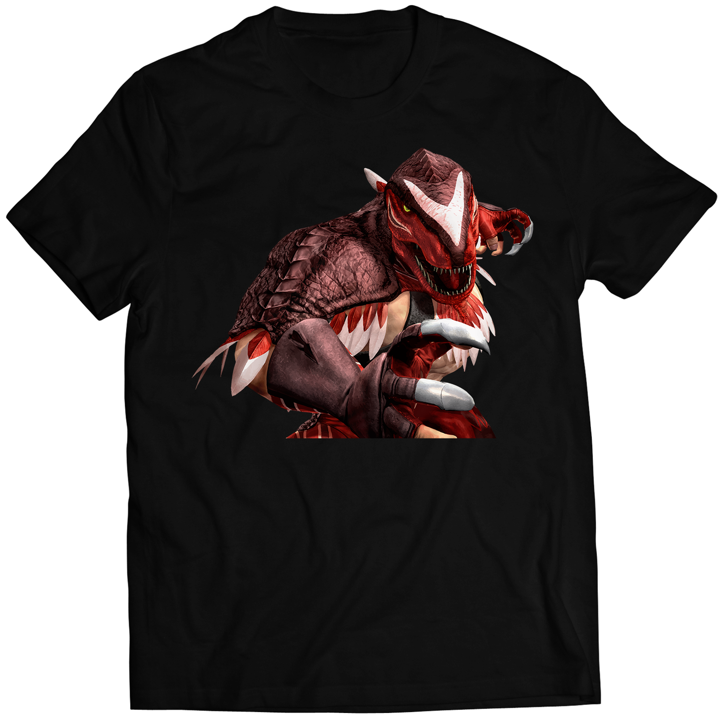 King Of Dinosaurs Portrait KOF14 KOF XIV Premium Unisex T-shirt (Vectorized Design)