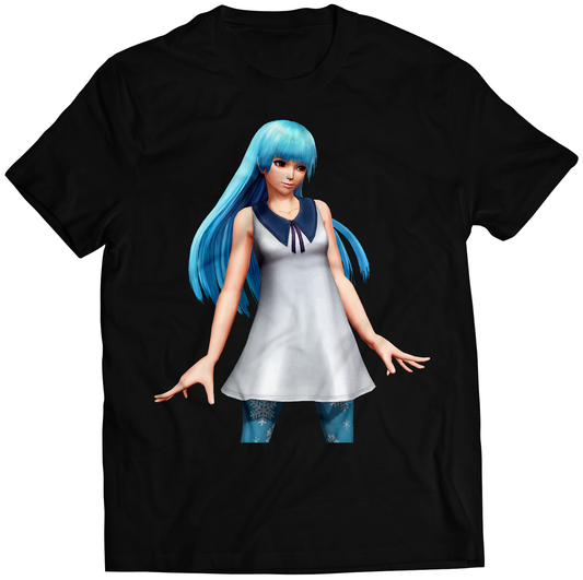 Kula Diamond Portrait KOF14 KOF XIV Premium Unisex T-shirt (Vectorized Design)