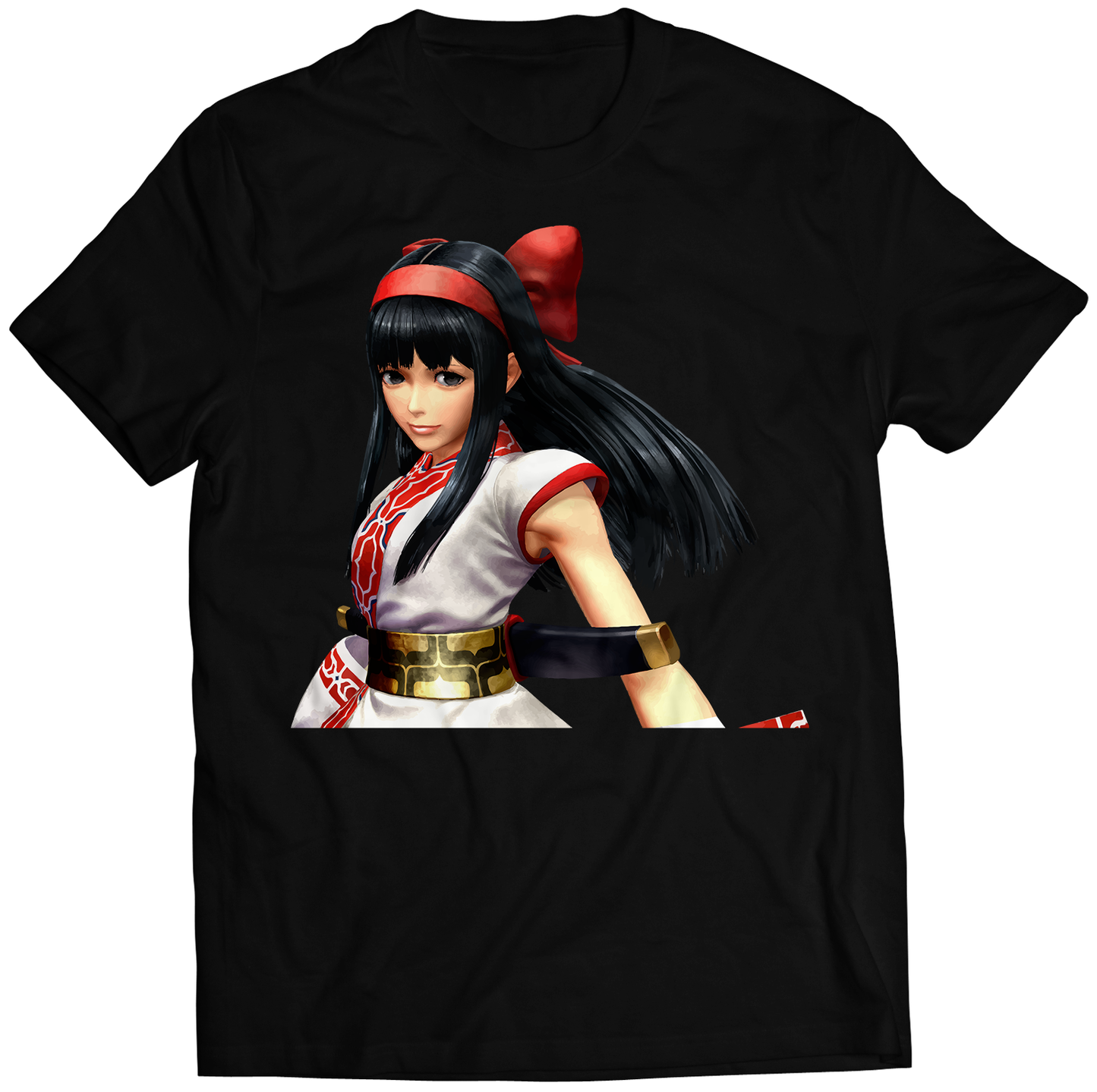 Nokoruru Portrait KOF14 KOF XIV Premium Unisex T-shirt (Vectorized Design)