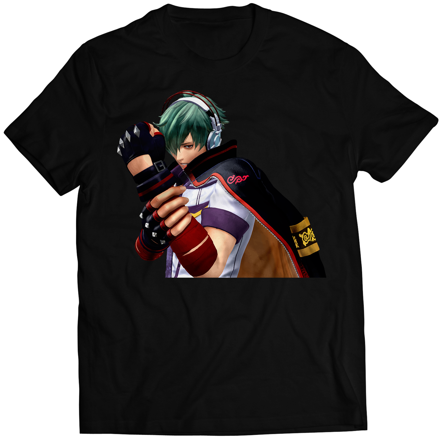 Shun Portrait KOF14 KOF XIV Premium Unisex T-shirt (Vectorized Design)