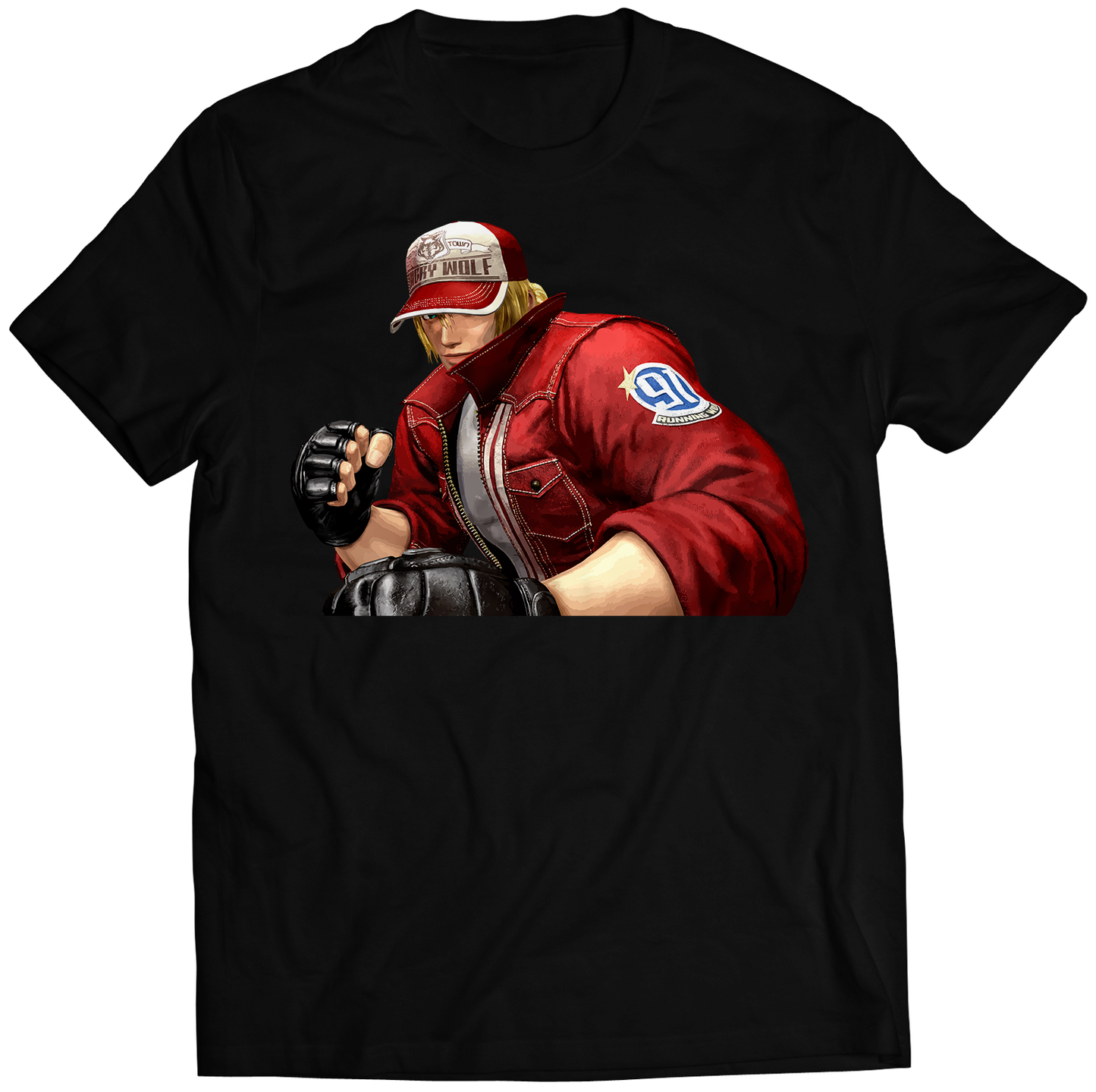 Terry Portrait KOF14 KOF XIV Premium Unisex T-shirt (Vectorized Design)