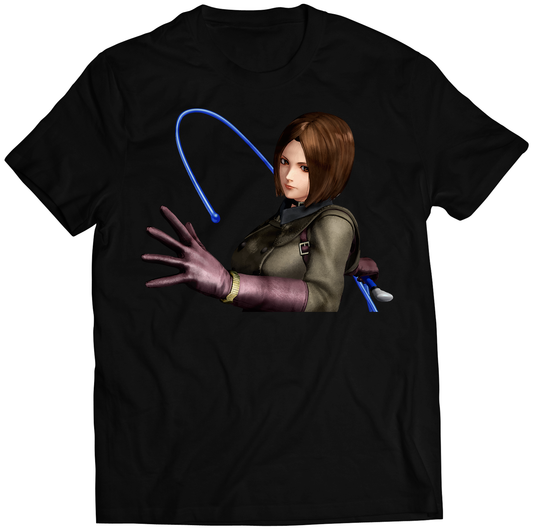 Whip Portrait KOF14 KOF XIV Premium Unisex T-shirt (Vectorized Design)