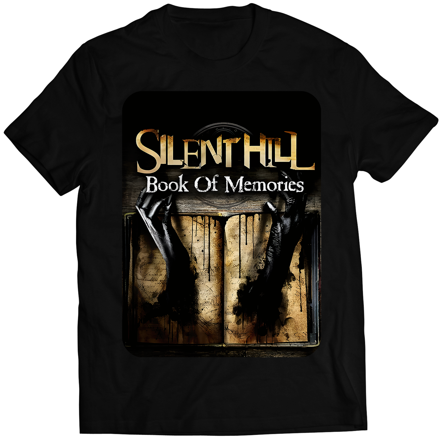 Book Of Memories Silence Hill Premium Unisex T-shirt (Vectorized Design)