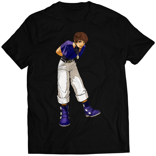 Chris KOF2002 KOF2k2 Premium Unisex T-shirt (Vectorized Design)