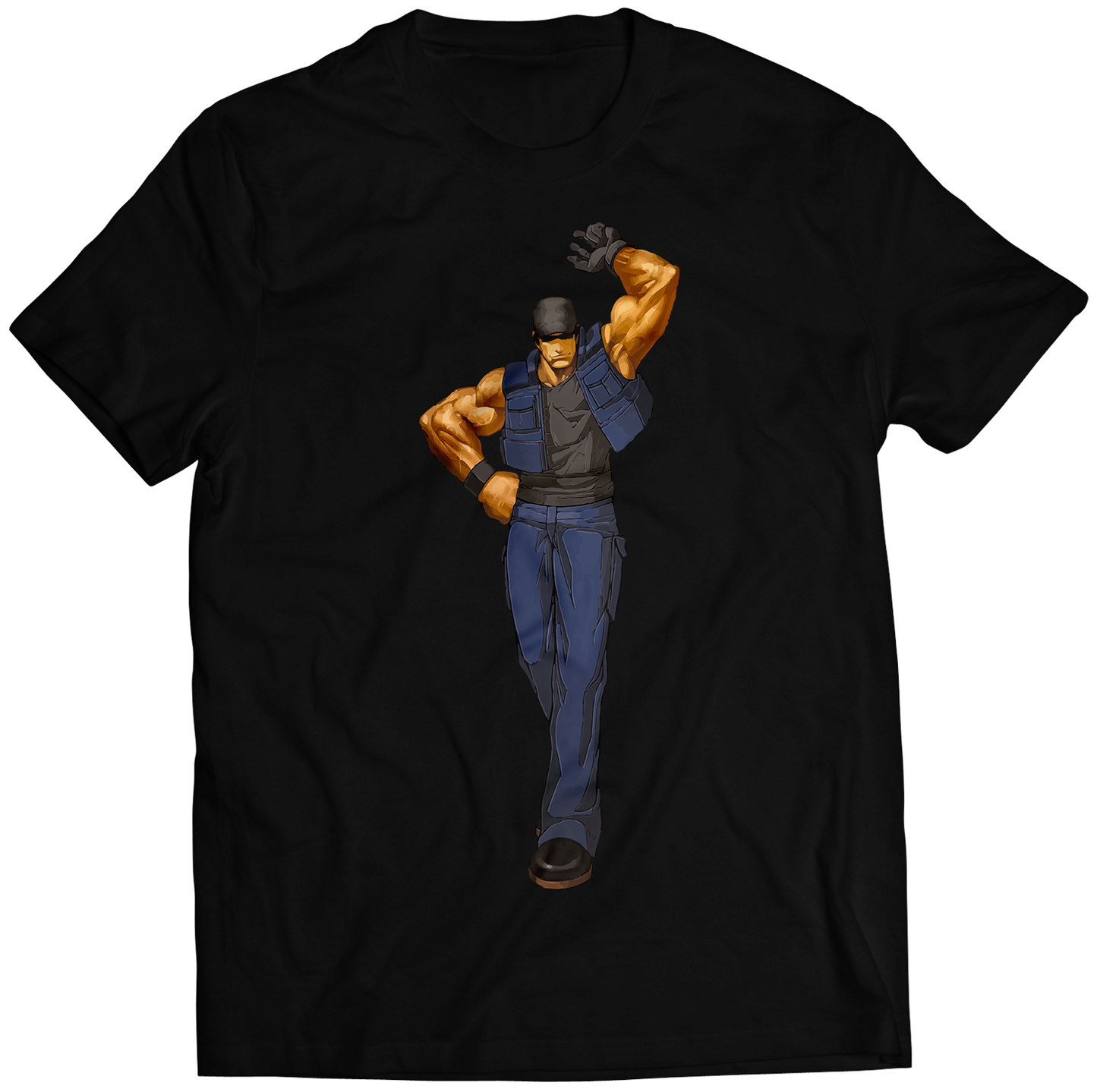 Clark KOF2002 KOF2k2 Premium Unisex T-shirt (Vectorized Design)