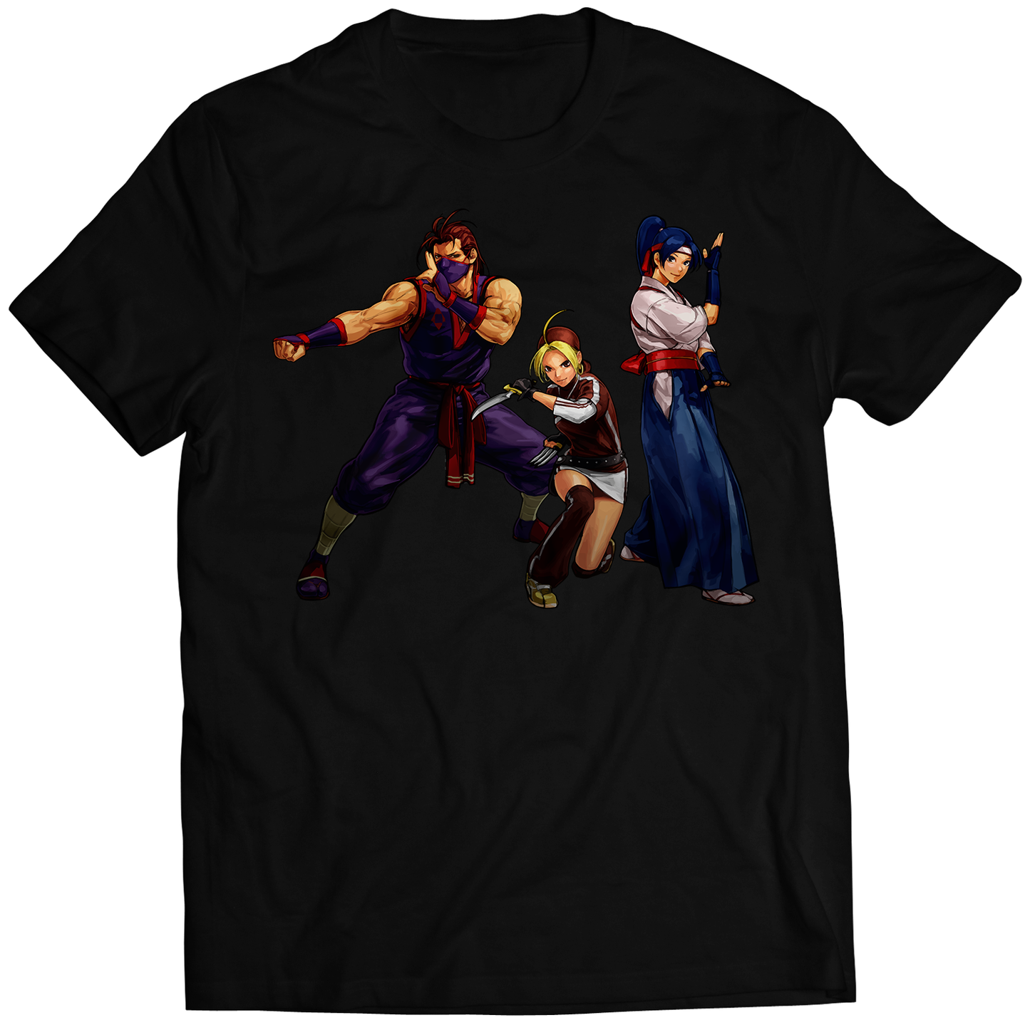 Team Anti Kyokugenryu KOF XI KOF11 Premium Unisex T-shirt (Vectorized Design)