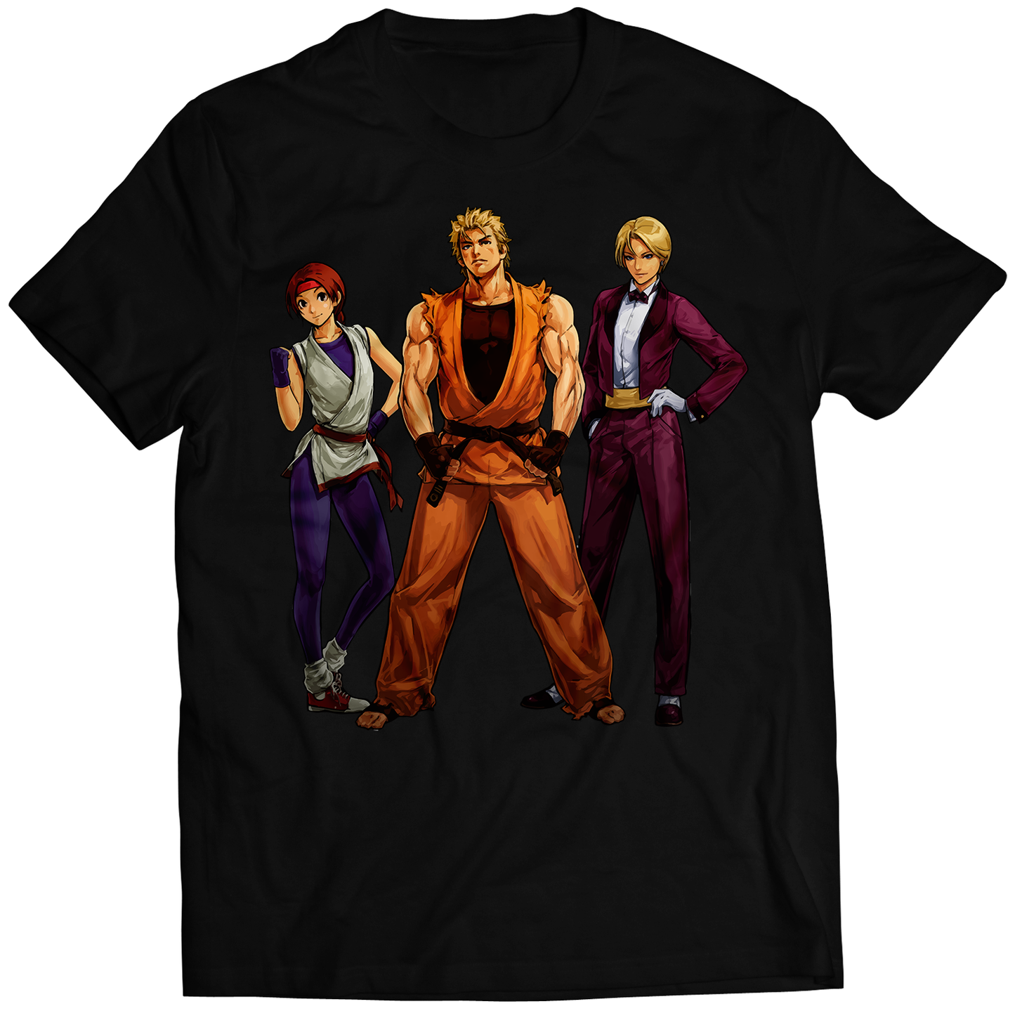 Team Art Of Fighting KOF XI KOF11 Premium Unisex T-shirt (Vectorized Design)