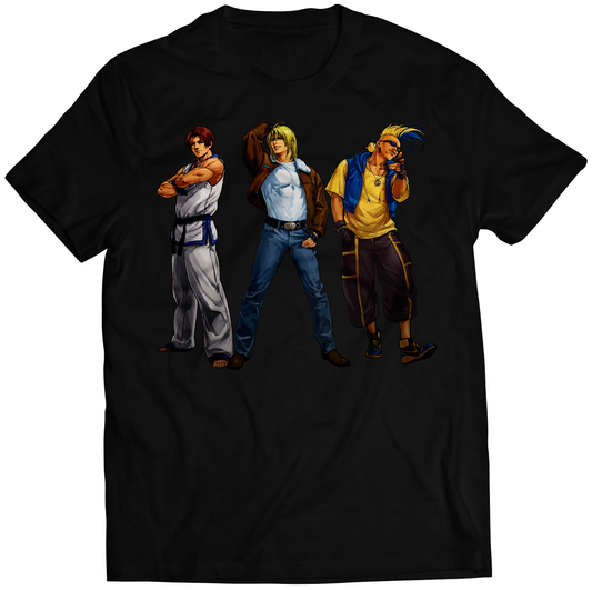 Team Fatal Fury KOF XI KOF11 Premium Unisex T-shirt (Vectorized Design)