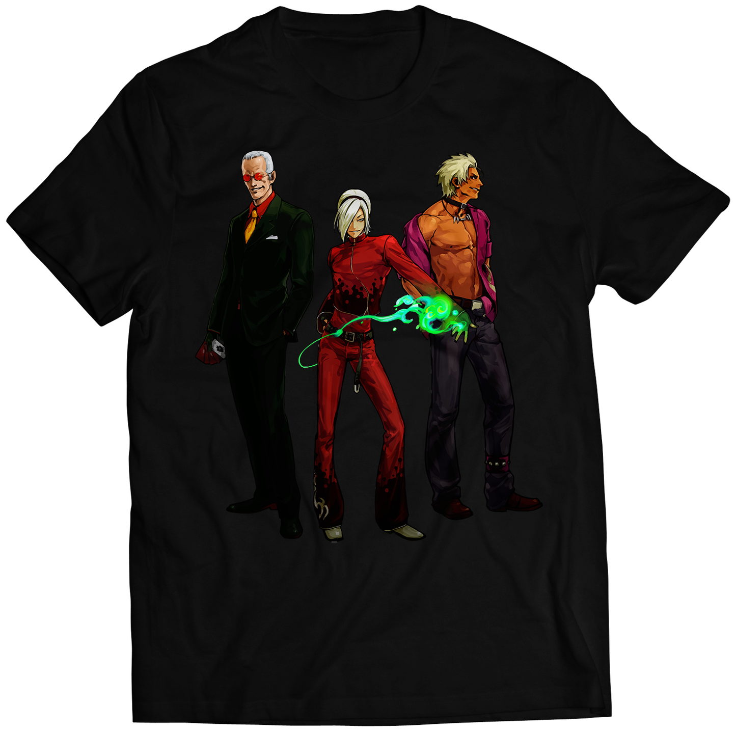 Team Hero KOF XI KOF11 Premium Unisex T-shirt (Vectorized Design)