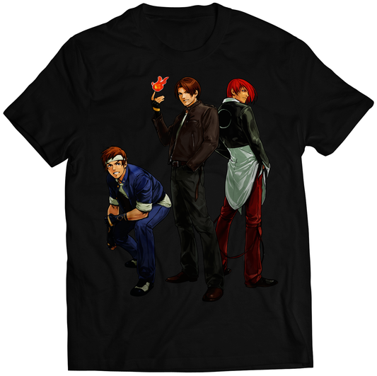 Team Kusanagi KOF XI KOF11 Premium Unisex T-shirt (Vectorized Design)