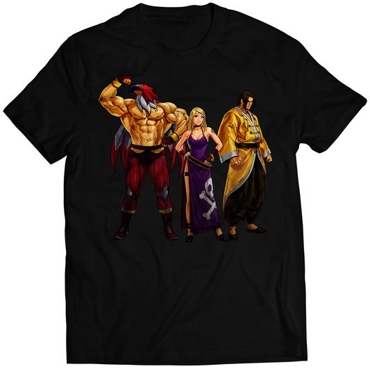 Team Mark Of The Wolves KOF XI KOF11 Premium Unisex T-shirt (Vectorized Design)