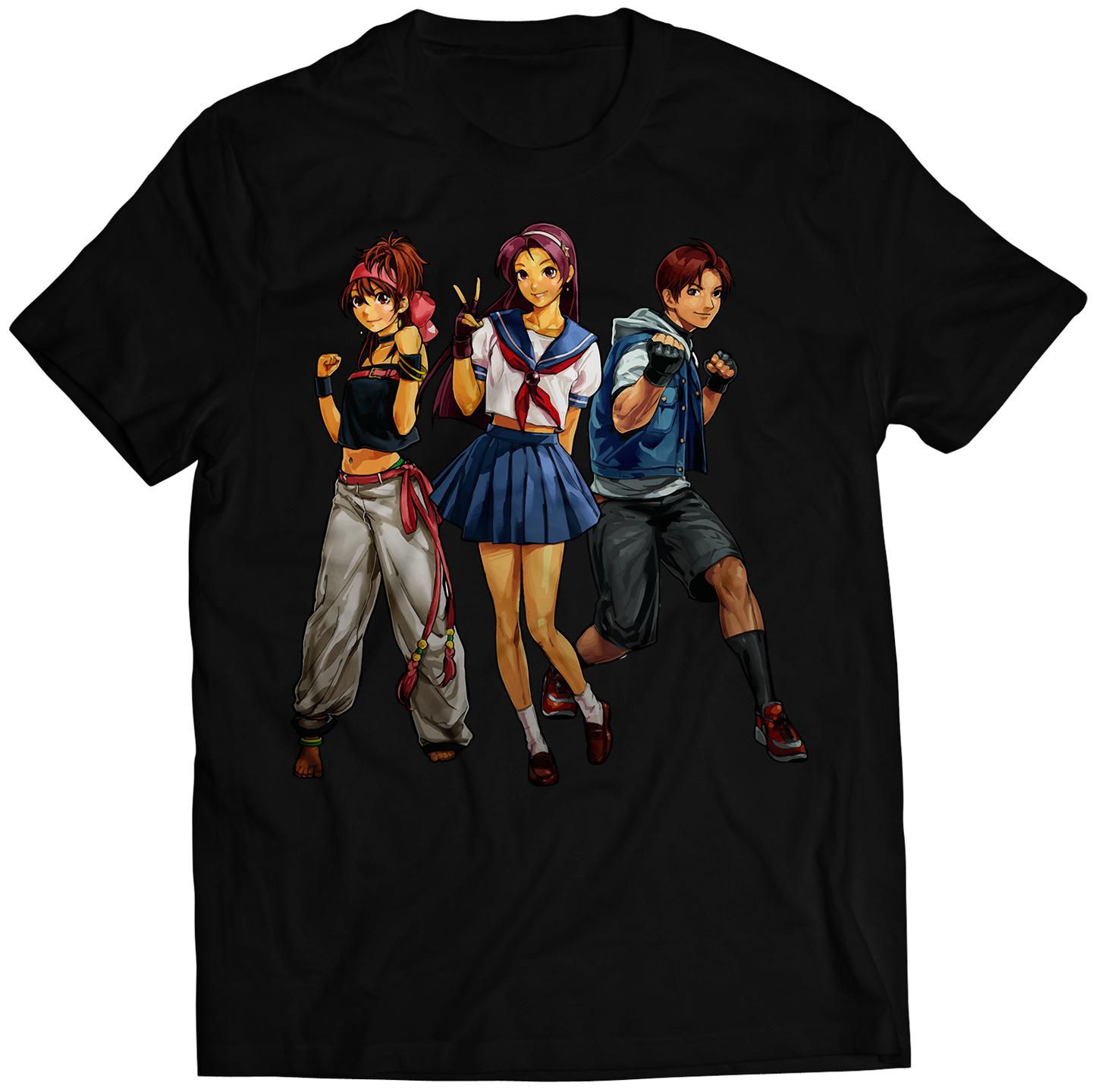 Team Psycho Soldier KOF XI KOF11 Premium Unisex T-shirt (Vectorized Design)