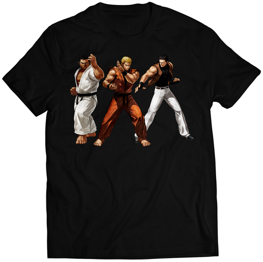 Team Art Of Fighting KOF XIII KOF13 Premium Unisex T-shirt (Vectorized Design)