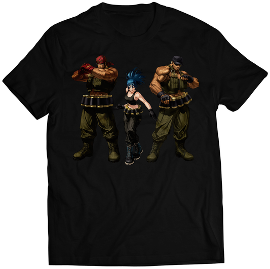 Team Ikari Warriors KOF XIII KOF13 Premium Unisex T-shirt (Vectorized Design)