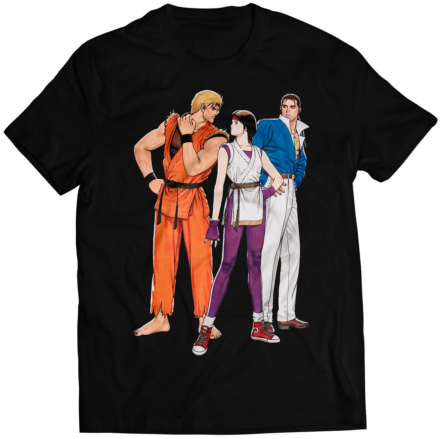 Team Art Of Fighting KOF96 Premium Unisex T-shirt (Vectorized Design)