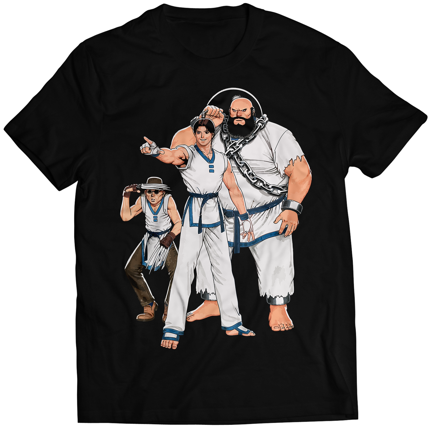 Team Korea Justice KOF96 Premium Unisex T-shirt (Vectorized Design)