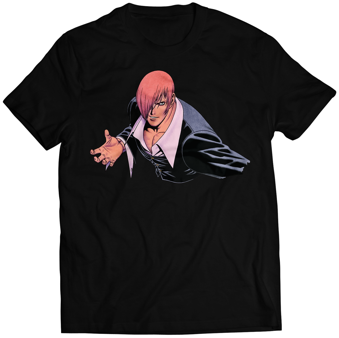 Iori Yagami Portrait KOF96 Premium Unisex T-shirt (Vectorized Design)