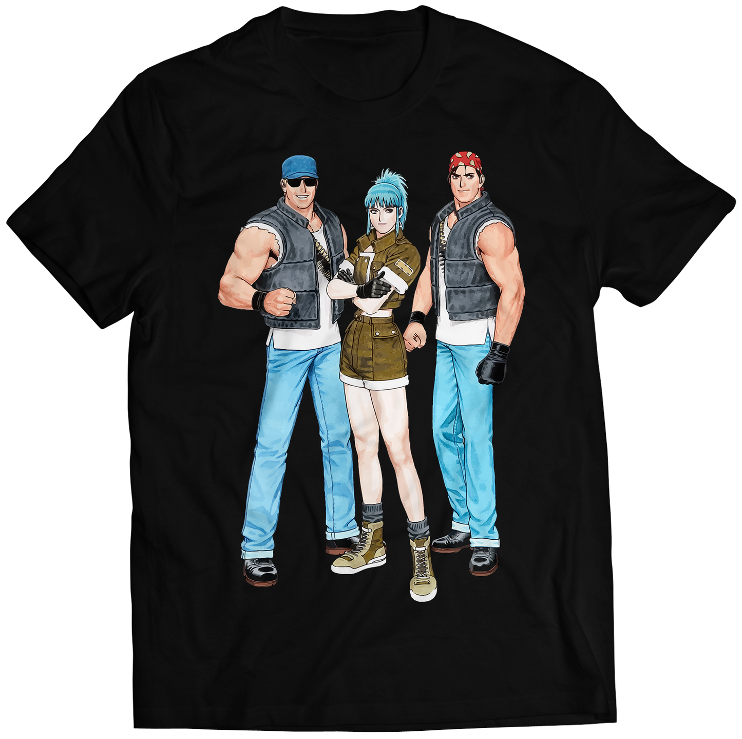 Team Ikari Warriors KOF97 Premium Unisex T-shirt (Vectorized Design)