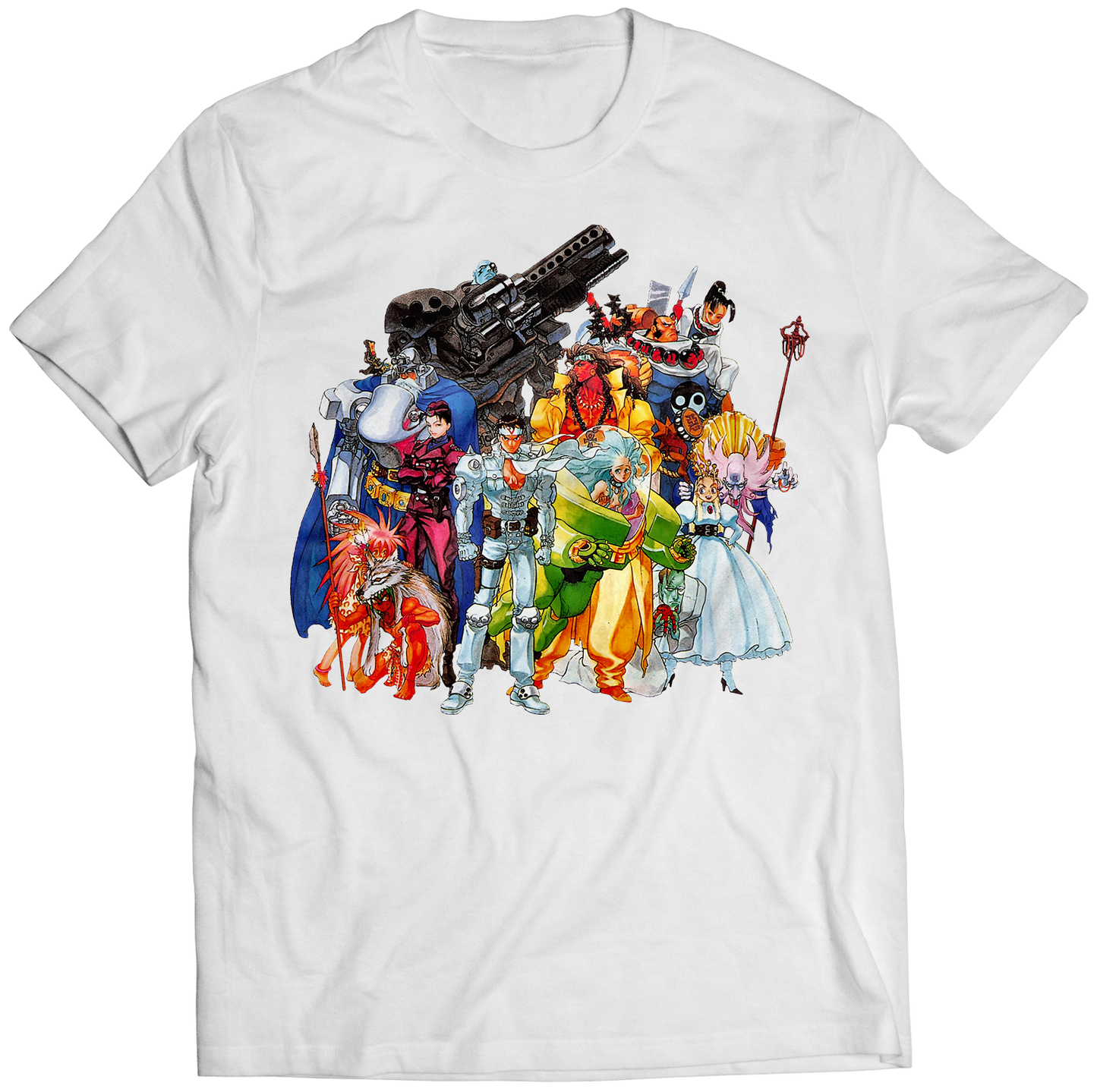 Cyberobots Cast Premium Unisex Tshirt (Vectorized Design)