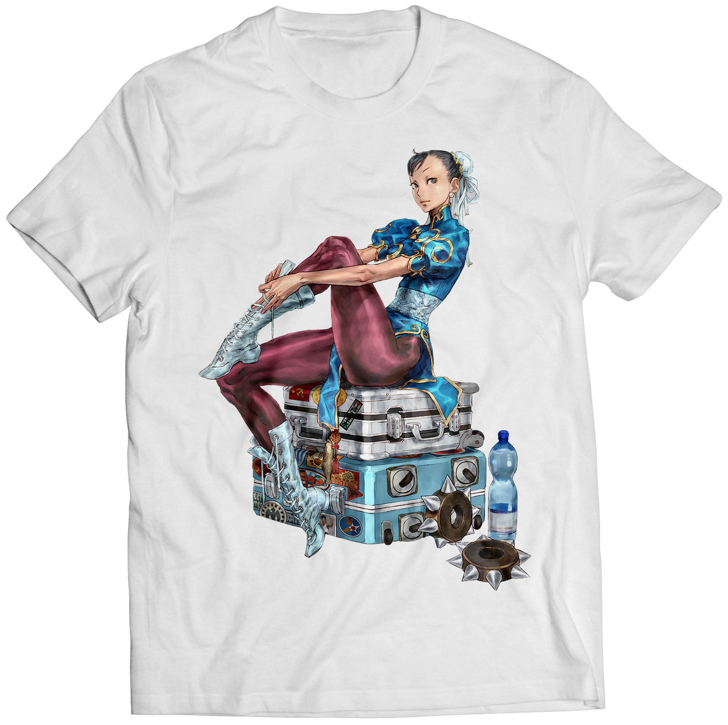 Chun Post-fight Premium Unisex Tshirt (Vectorized Design)