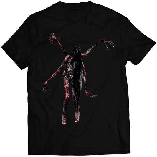 Laura EvilWithin Premium Unisex Tshirt (Vectorized Design)