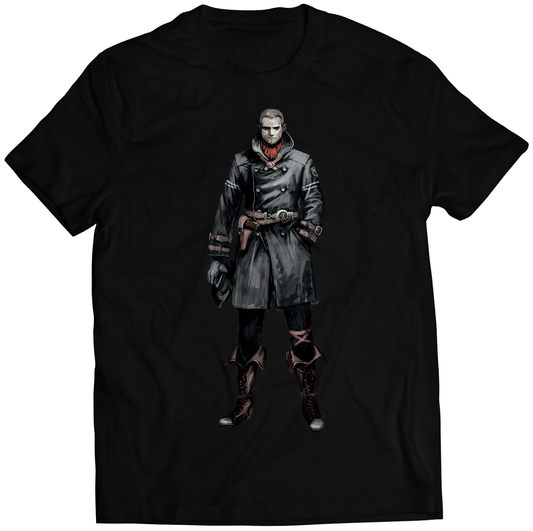 Sebastian Castellanos Concept V3 EvilWithin Premium Unisex Tshirt (Vectorized Design)
