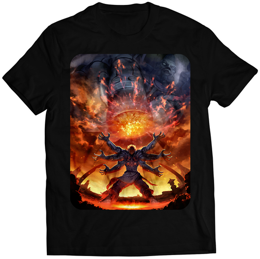 AsuraWrath Cover Premium Unisex Tshirt (Vectorized Design)