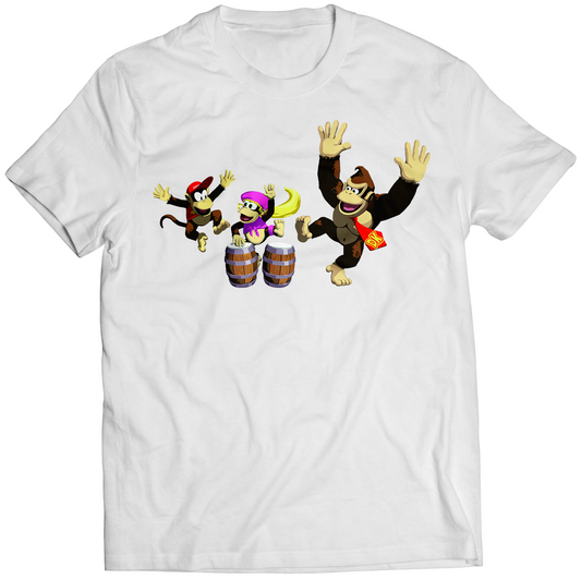 DonkeyKonga2 Party Premium Unisex Tshirt (Vectorized Design)