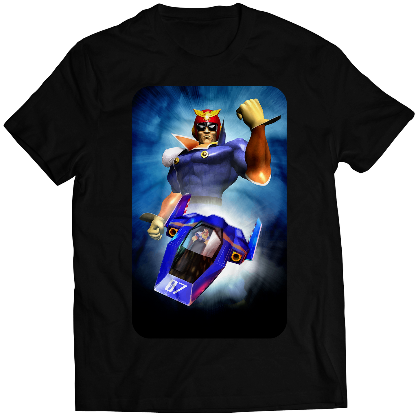 FZeroGX Premium Unisex Tshirt (Vectorized Design)
