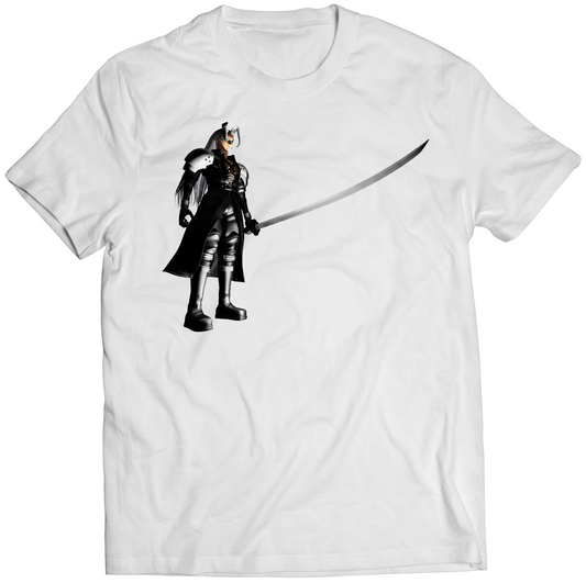 Sephiroth Ergeiz God Bless The Ring Premium Unisex T-shirt (Vectorized Design)