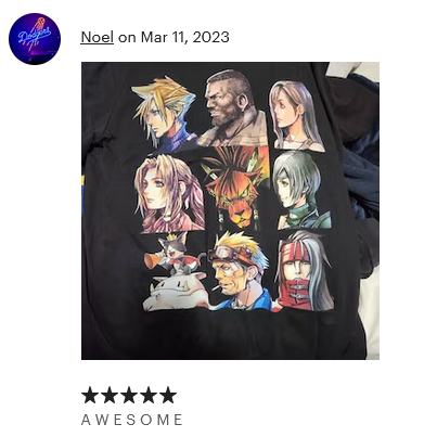 FF7 VII G-Bike Portraits Premium Unisex T-shirt (Vectorized Design)