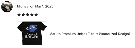 Saturn Premium Unisex T-shirt (Vectorized Design)