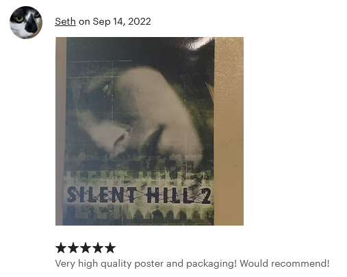 Silence Hill 2 Green Premium Poster (Vectorized Design)