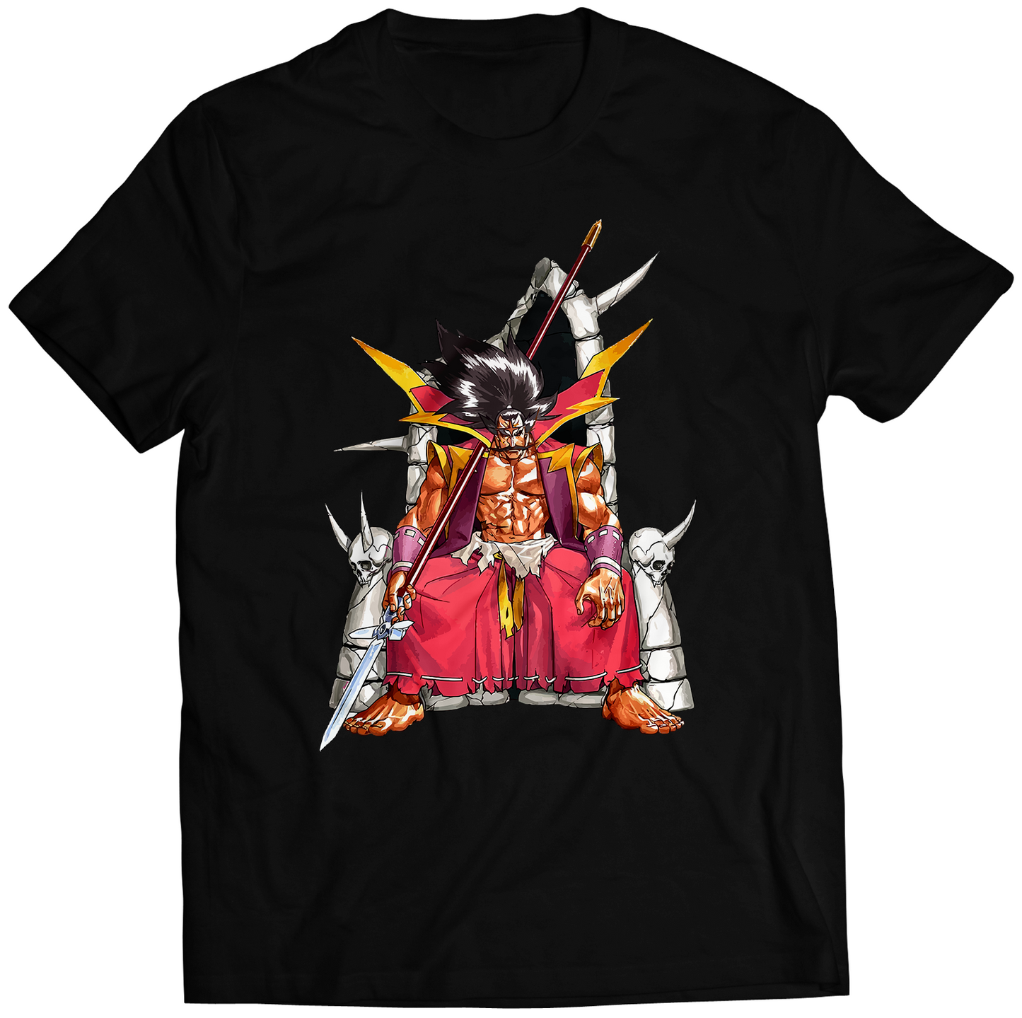 Demon Goah Samurai VI Tenka Premium Unisex T-shirt (Vectorized Design)