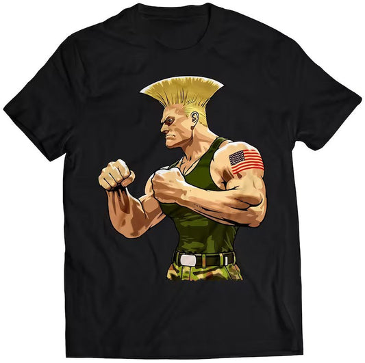 Guile CFJ CFE Premium Unisex T-shirt (Vectorized Design).