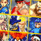Mahvel vs Capcom Character Select Retro Classic Arcade Video Games Unisex T-shirt
