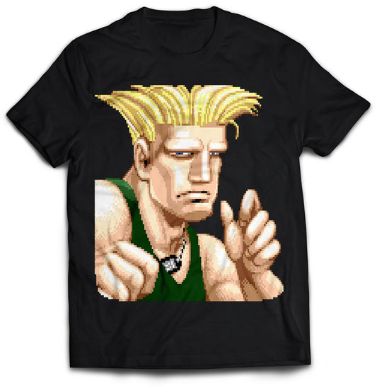 Guile SF2 Portrait Unisex T-shirt