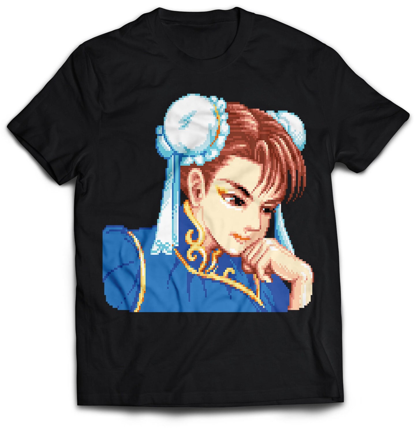 Chun Li SF2 Portrait Unisex T-shirt