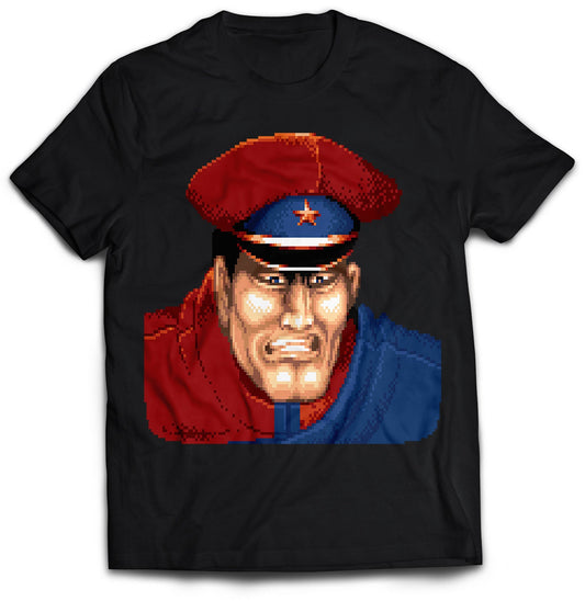 M bison Dictator SF2 Portrait Unisex T-shirt