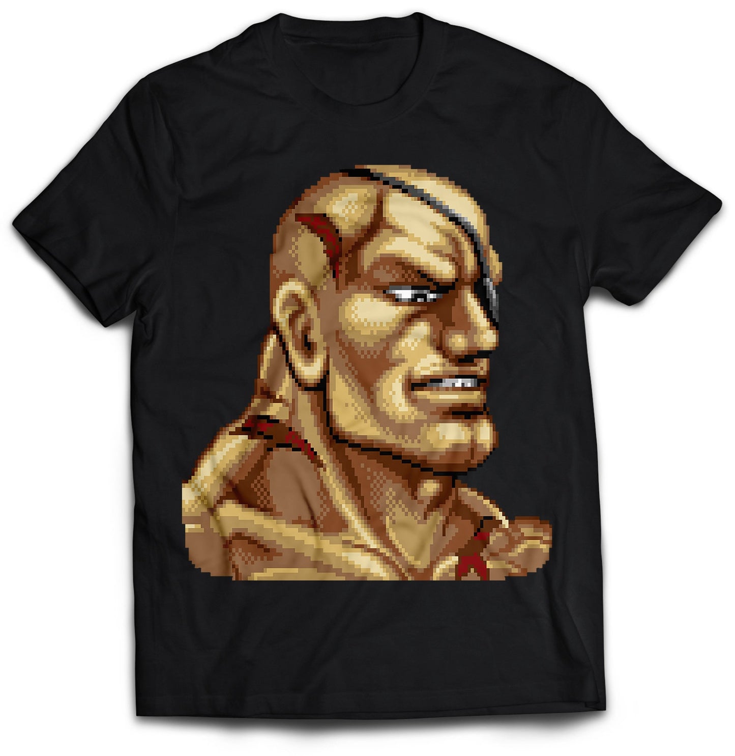 Sagat SF2 Portrait Unisex T-shirt